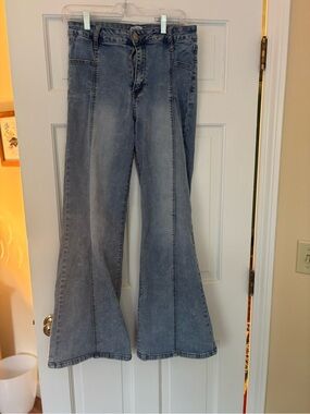 Rue21 Light Blue High-Rise Flare Jeans